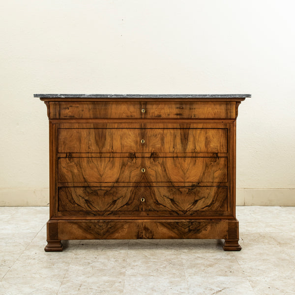 Louis Philippe Walnut Chest