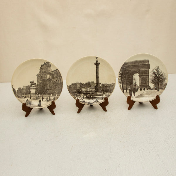 Paris Monument Plates