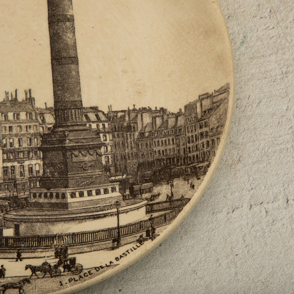 Paris Monument Plates