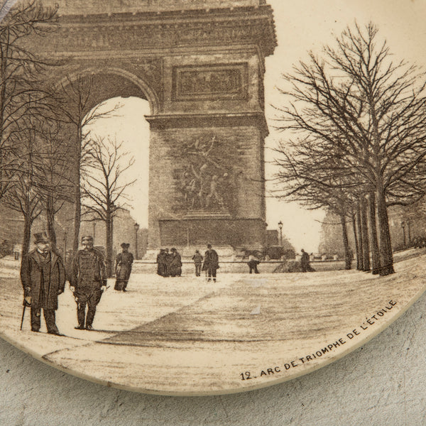 Paris Monument Plates
