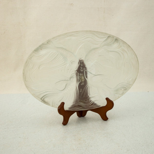 Opaline Glass Tray