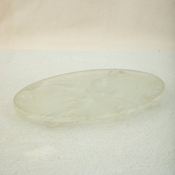 Opaline Glass Tray