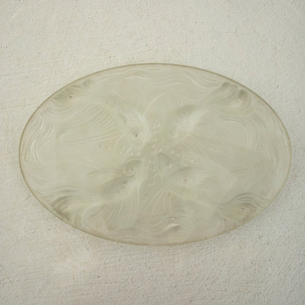 Opaline Glass Tray