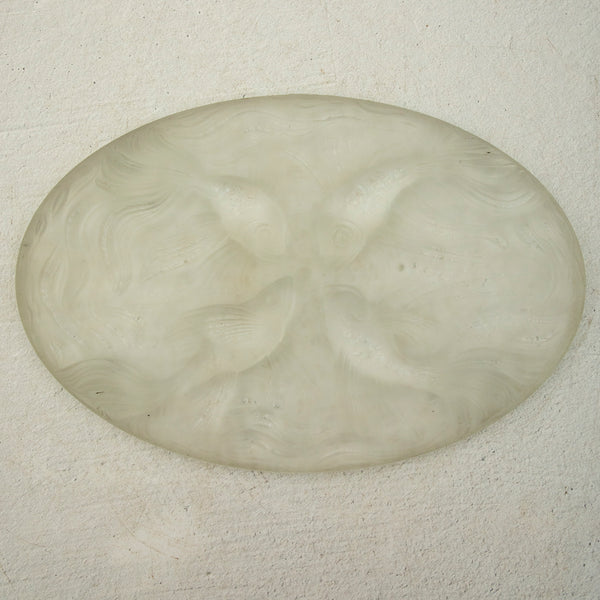 Opaline Glass Tray