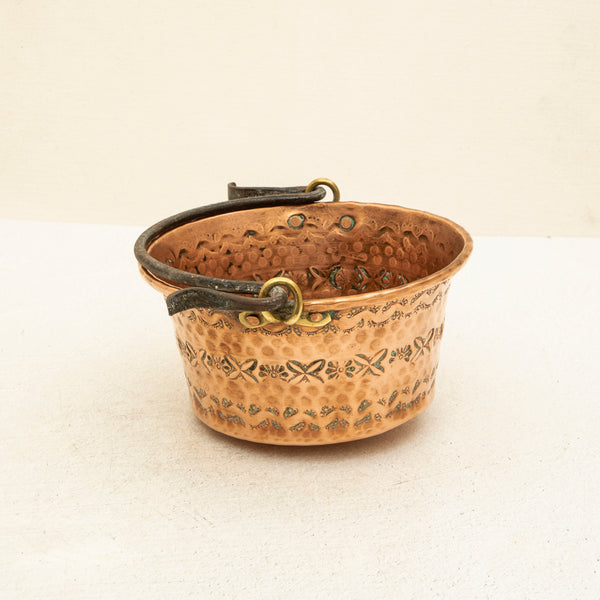 Hand Hammered Copper Pot