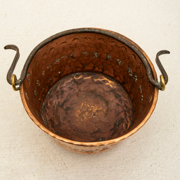 Hand Hammered Copper Pot