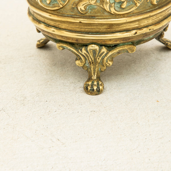 Bronze Repousse Cachepot