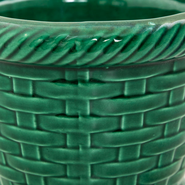 Majolica Cachepot