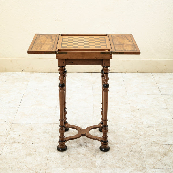 Checker and Chess Game Table