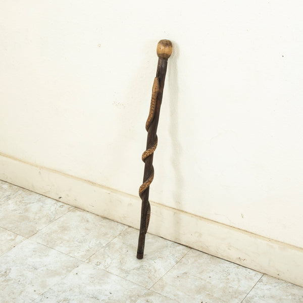 Trench Art Walking Stick
