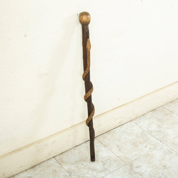 Trench Art Walking Stick