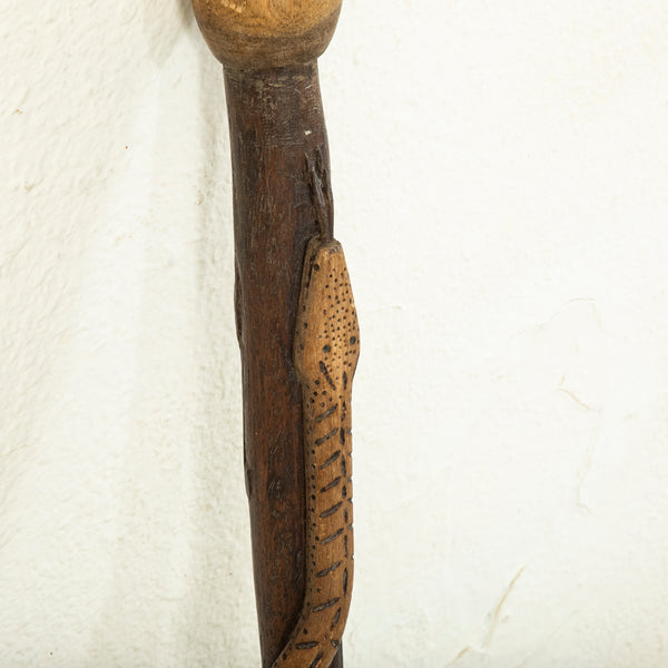 Trench Art Walking Stick