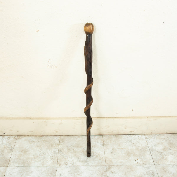 Trench Art Walking Stick