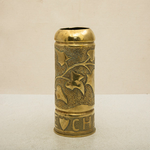 Trench Art Vase