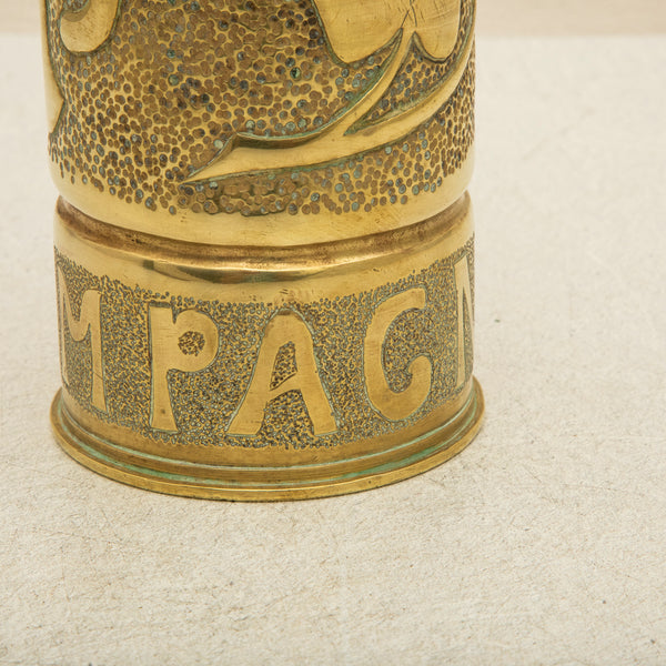 Trench Art Vase