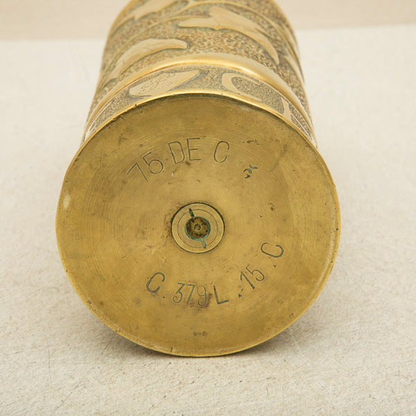 Trench Art Vase