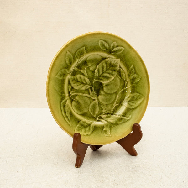 Set of Six Majolica Plates