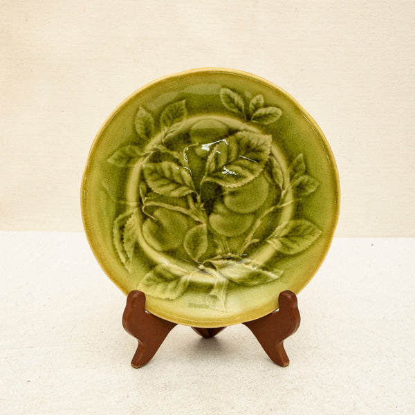 Set of Six Majolica Plates