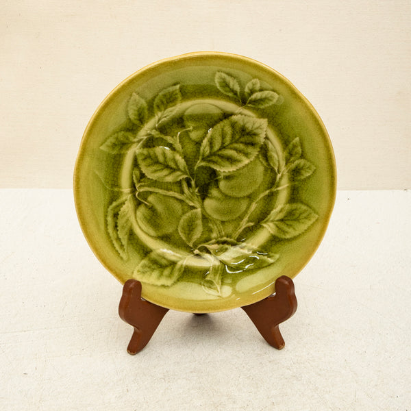 Set of Six Majolica Plates