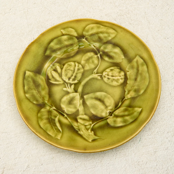 Set of Six Majolica Plates