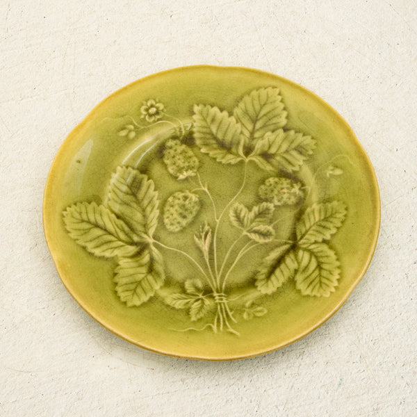 Set of Six Majolica Plates