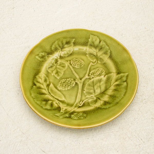 Set of Six Majolica Plates