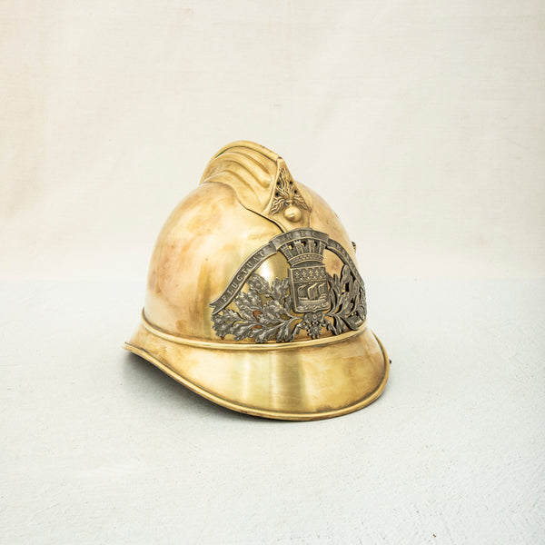 Brass Fireman's Helmet