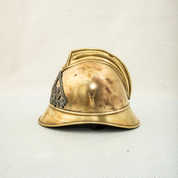 Brass Fireman's Helmet