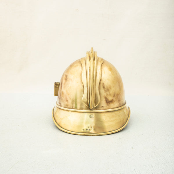 Brass Fireman's Helmet