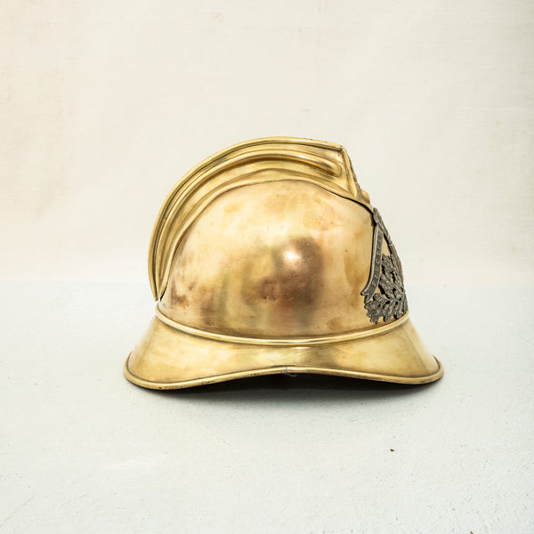 Brass Fireman's Helmet