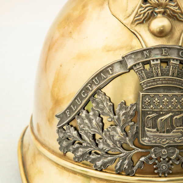 Brass Fireman's Helmet
