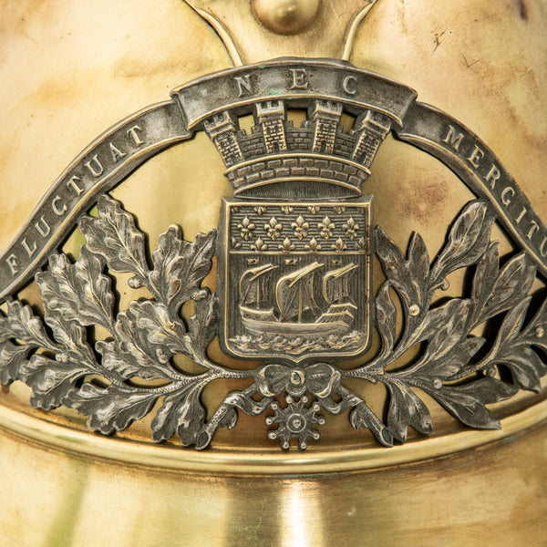 Brass Fireman's Helmet
