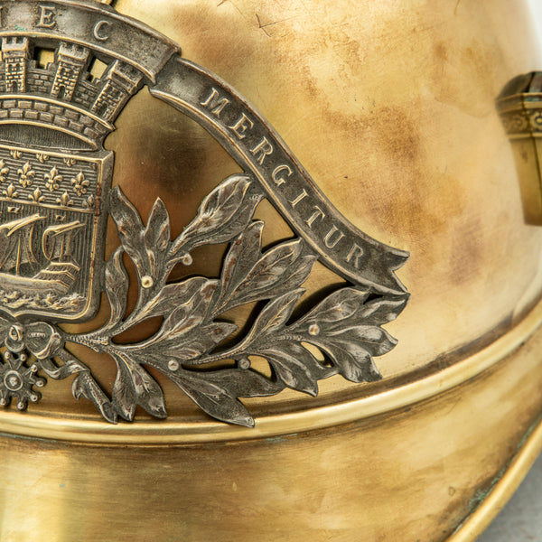 Brass Fireman's Helmet