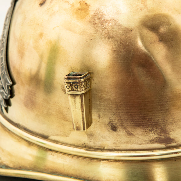 Brass Fireman's Helmet