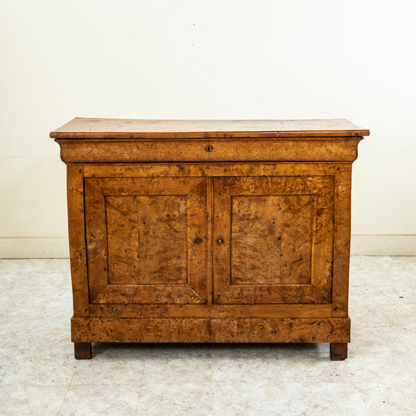 Burl Elm Louis Philippe Buffet