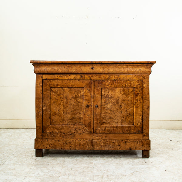 Burl Elm Louis Philippe Buffet