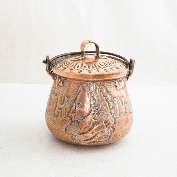 Eighteenth Century Copper Pot