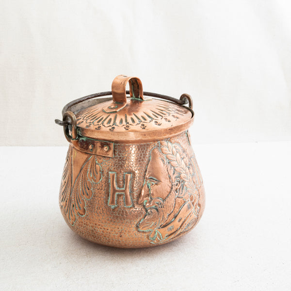 Eighteenth Century Copper Pot