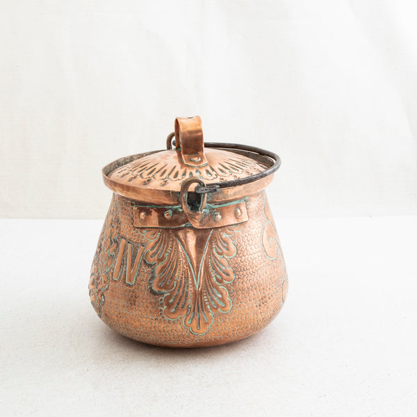 Eighteenth Century Copper Pot