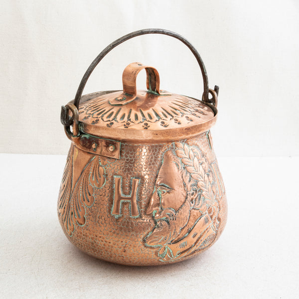 Eighteenth Century Copper Pot