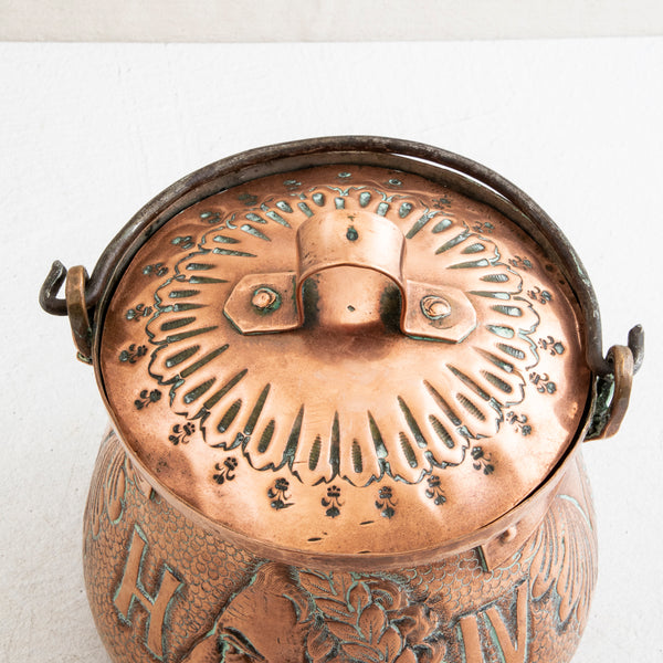 Eighteenth Century Copper Pot