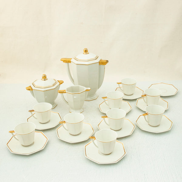 Art Deco Coffee Service