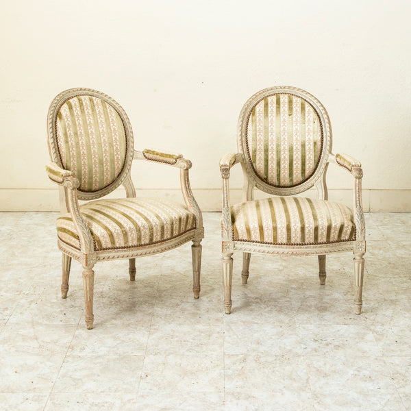 Pair of Louis XVI Armchairs