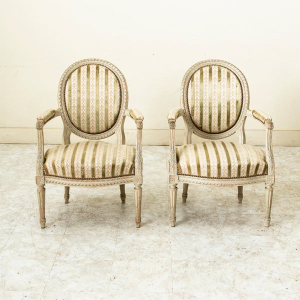 Pair of Louis XVI Armchairs