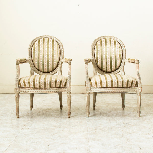 Pair of Louis XVI Armchairs
