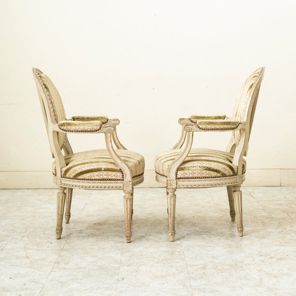 Pair of Louis XVI Armchairs