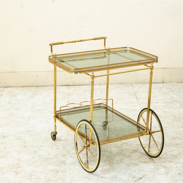 Mid Century Bar Cart