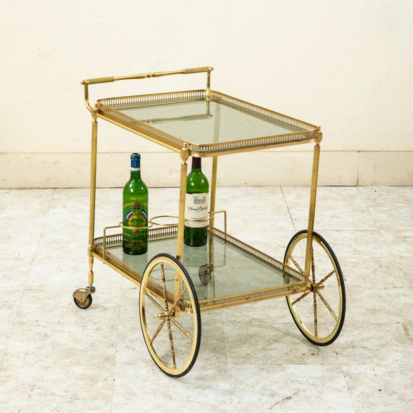 Mid Century Bar Cart