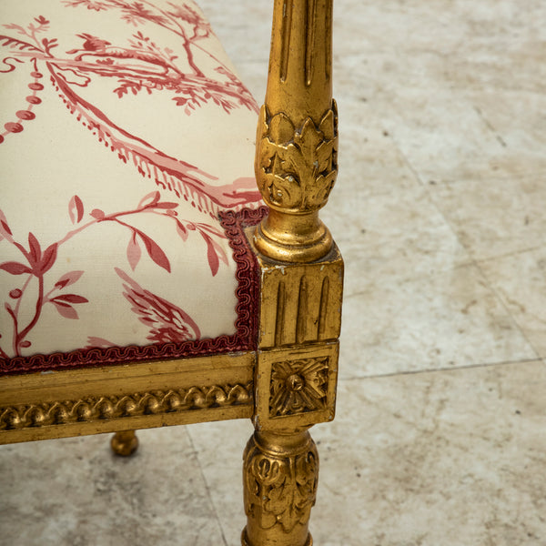 Giltwood Vanity Stool