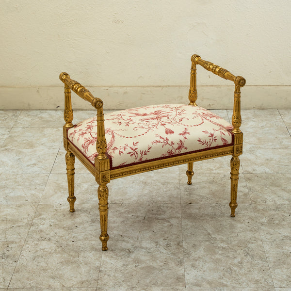 Giltwood Vanity Stool